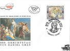 Österreich Österreich FDC 1994 - 20 S - 300. Geburtstag Daniel Gran -