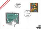 Österreich Österreich FDC 1993 - 6 S - 100. Geburtstag des Malers Rudolf Wacker -
