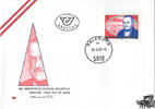Österreich Österreich FDC 1993 - 10 S - 200. Geburtstag von Charles Sealsfield -