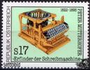 Österreich Österreich ** 1993 - 17 S - 100. Todestag von Peter Mitterhofer -