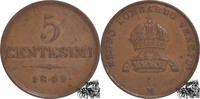 5 Centesimi 5 Centesimi 1849 M -