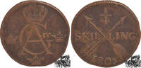 1/4 Shilling 1/4 Skilling 1805 - Schweden -