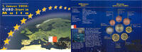 1 Cent - 2 Euro Euro KMS 2008 - Malta, 3,88 € + 93 c ehemalige Centwährung zum Euro Start -
