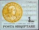 Albanien o, 1991 - 200. Todestag Mozart Block -