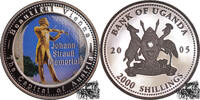 Uganda 2000 Shillings 2000 Shillings 2005 - Johann Strauss -