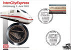 Deutschland Numisbrief - Einführung des InterCityExpress -