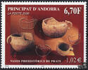 Andorra fr. 2000 ** - Prähistorische Töpfereien aus Prats -