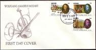 Guyana FDC 1991 - 200. Todestag Mozart -
