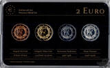 4*2 Euro 4 x 2 Euro 2014 - Edelmetall-Set -