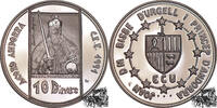 Andorra 10 Diners 10 Diners 1991 - Karl der Große -