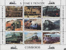 São Tomé und Príncipe Saó Tomé und Principe 1997 ** - 150 Jahre schweizerische Eisenbahn -
