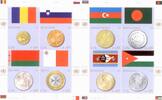 Österreich UNO Wien 2010 - ** , € 5,20 - Flaggen und Münzen der Mitgliedstaaten (IV) -
