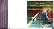 Österreich UNO Wien FDC 2011 - € 1,20 - 50 Jahre bemannte Raumfahrt -