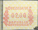 Österreich 2001 Automatenmarke ** - S 2,00 -