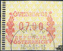 Österreich 2001 Automatenmarke o - S 7,00 -