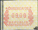 Österreich 2001 Automatenmarke ** - S 9,00 -