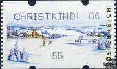 Österreich 2006 Automatenmarke ** - € 0,55 - Winterlandschaft: Christkindl 06 -