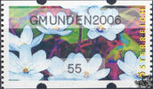 Österreich 2006 Automatenmarke ** - € 0,55 - Leberblümchen: Gmunden2006 ohne Abstand -