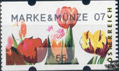 Österreich 2007 Automatenmarke ** - € 0,55 - Tulpen: Marke & Münze 07 -