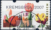 Österreich 2007 Automatenmarke o - € 0,55 - Tulpen: Kremsbria 2007 -