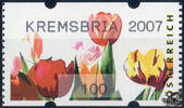 Österreich 2007 Automatenmarke ** - € 1,00 - Tulpen: Kremsbria 2007 -