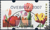 Österreich 2007 Automatenmarke o - € 2,10 - Tulpen: Övebria 2007 -