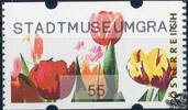 Österreich 2007 Automatenmarke ** - € 0,55 - Tulpen: STADTMUSEUMGRAZ -