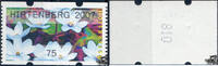 Österreich 2007 Automatenmarke ** - € 0,75 - Druckzylinder-Überlauf mit Nummer - Leberblümchen: Hirtenberg 2007 -