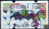 Österreich 2007 Automatenmarke o - € 0,55 - Leberblümchen: Övebria 2007 -
