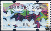 Österreich 2007 Automatenmarke ** - € 0,55 - Leberblümchen: Gmunden 2007 -