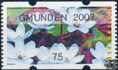 Österreich 2007 Automatenmarke ** - € 0,75 - Leberblümchen: Gmunden 2007 -