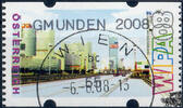 Österreich 2008 Automatenmarke o - € 0,55 - Reichsbrücke Wien: GMUNDEN 2008 -