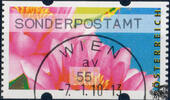 Österreich 2010 Automatenmarke o - € 0,55 - Seerosen: SONDERPOSTAMT -