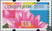 Österreich 2010 Automatenmarke ** - € 0,55 - Seerosen: LONSPERCH 2010 -