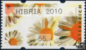 Österreich 2010 Automatenmarke ** - € 0,55 - Margeriten: HIBRIA 2010 -