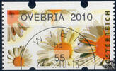 Österreich 2010 Automatenmarke o - € 0,55 - Margeriten: ÖVEBRIA 2010 -