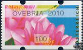 Österreich 2010 Automatenmarke ** - € 1,00 - Seerosen: ÖVEBRIA 2010 -