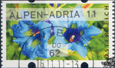 Österreich 2011 Automatenmarke o - € 0,62 - Enzian: ALPEN-ADRIA 11 -