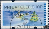 Österreich 2011 Automatenmarke o - € 0,62 - Dorf in Winterlandschaft: PHILATELIE.SHOP -