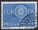 Dänemark Dänemark 1960 o - EUROPA, Wagenrad -