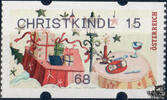 Österreich 2015 Automatenmarke ** - € 0,68 - Gabentisch: CHRISTKINDL 15 -