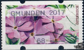 Österreich 2017 Automatenmarke ** - € 0,68 - Clusius-Primel: GMUNDEN 2017 -