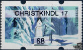 Österreich 2017 Automatenmarke ** - € 0,68 - Kapelle in Winterlandschaft: CHRISTKINDL 17 -