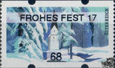 Österreich 2017 Automatenmarke ** - € 0,68 - Kapelle in Winterlandschaft: FROHES FEST 17 -