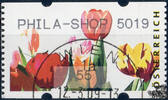 Österreich 2009 Automatenmarke o - € 0,55 - Tulpen: PHILA-SHOP 5019 -