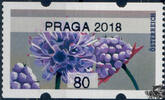 Österreich 2018 Automatenmarke ** - € 0,80 - Gewöhnlicher Teufelsabbiss: PRAGA 2018 -