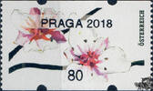 Österreich 2018 Automatenmarke ** - € 0,80 - Schwanenblume: PRAGA 2018 -