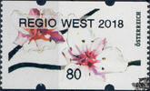 Österreich 2018 Automatenmarke ** - € 0,80 - Schwanenblume: REGIO WEST 2018 -