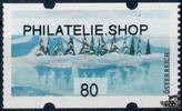 Österreich 2018 Automatenmarke ** - € 0,80 - Winterliche Berglandschaft: PHILATELIE.SHOP -