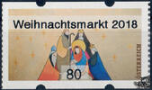 Österreich 2018 Automatenmarke ** - € 0,80 - Anbetung der Hl. Drei Könige: Weihnachtsmarkt 2018 -